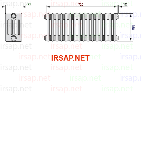 Радиатор IRSAP Tesi 50350/16 T23 CL 01